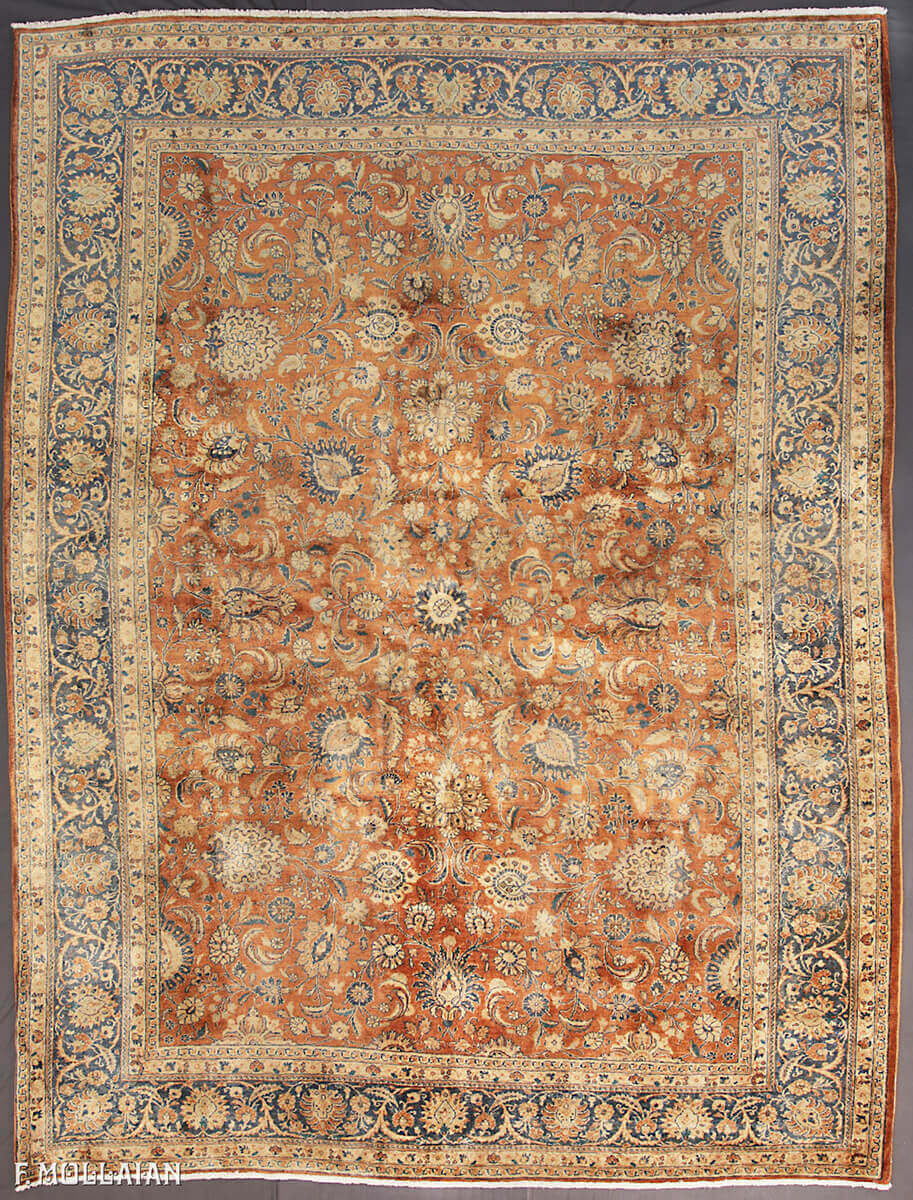 Tapis Persan Semi-Antique Saruk n°:33000812